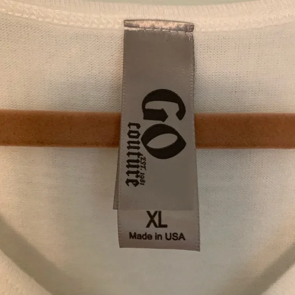 Go Couture Camo Love Dolman Long Sleeve V Neck XL - Picture 6 of 7